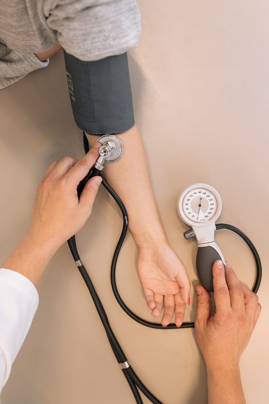 Doctor and patient in the clinic